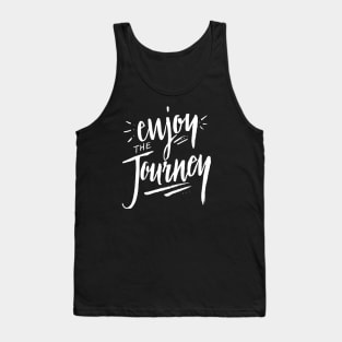 Enjoy the Journey - Travel Adventure Nature Hiking Summer Quote Tank Top